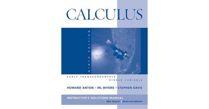 Calculus single variable 9th edition