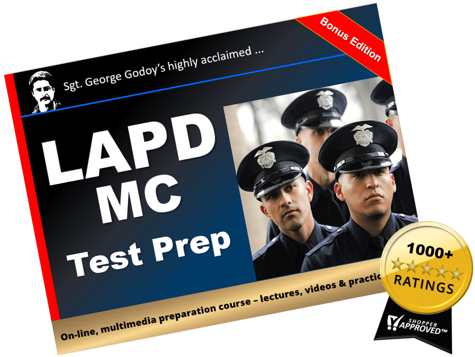 Lapd multiple choice test study guide