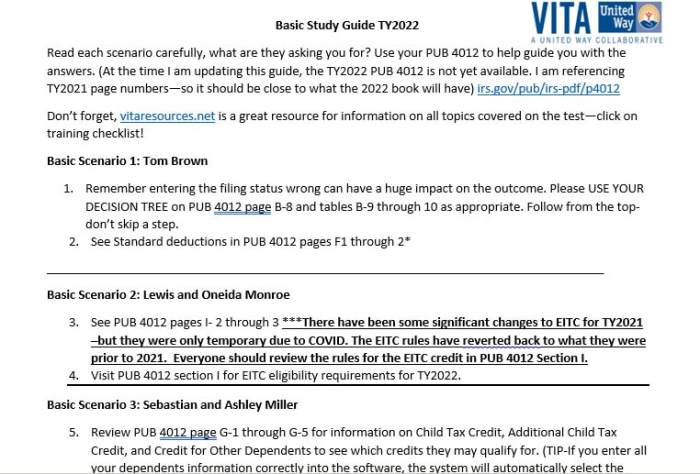 Vita certification test answers 2022