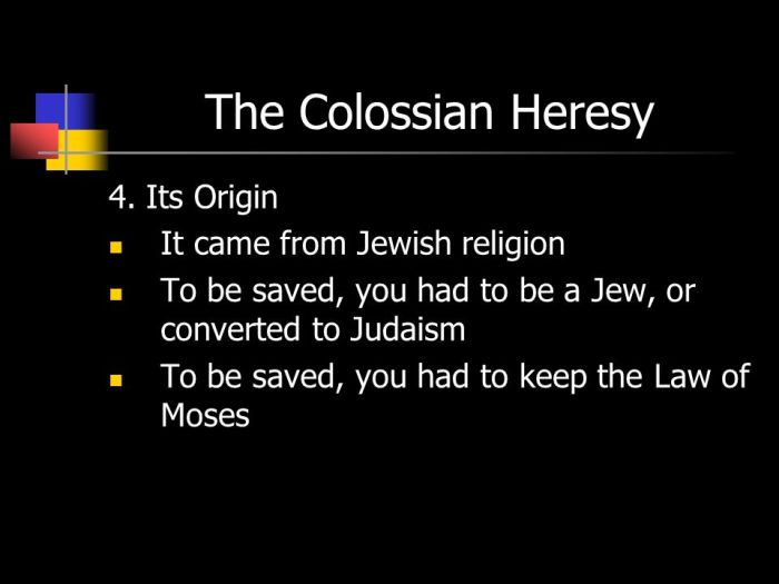 Colossians heresy colossian powerpoint book ppt presentation its